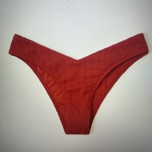 Tall-Side High-Leg Cheeky Bikini Bottom